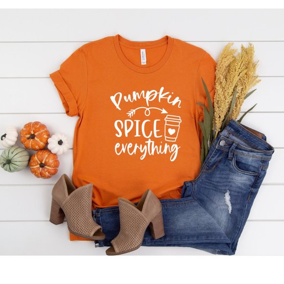 Pumpkin Spice Everything Softstyle® Fitted T-Shirt - Picture 1 of 3